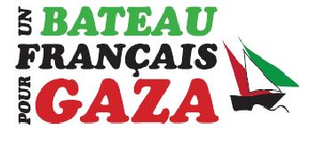 Logo de la campagne "un bateau français pour Gaza"